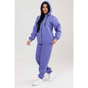 Костюм двойка женский КФ-2771 футер с начесом (р-ры: 46-58) вери пери