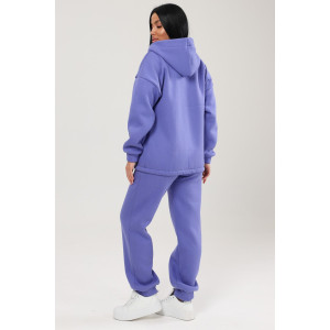 Костюм двойка женский КФ-2771 футер с начесом (р-ры: 46-58) вери пери