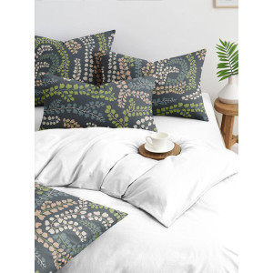 Наволочки классические бязь "Лабиринт растений" осн. (2 шт.)