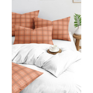 Наволочки классические бязь "Сочный персик" комп. (2 шт.)