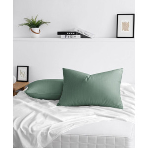 Наволочки классические поплин "Зеленые джунгли" комп. (2 шт.)