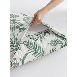 Наволочки классические поплин "Зеленые джунгли" осн. (2 шт.)