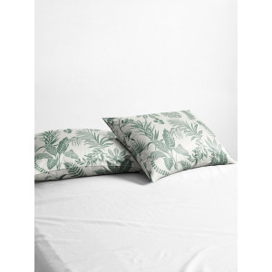 Наволочки классические поплин "Зеленые джунгли" осн. (2 шт.)