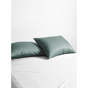 Наволочки классические поплин гладкокрашеный "Виридиан" (2 шт.)