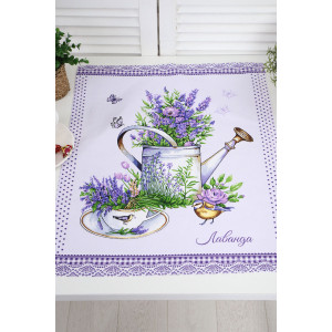 Набор кухонный из 3-х полотенец рогожка №32595