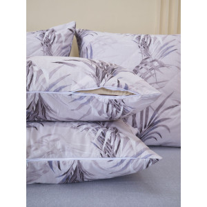 Постельное белье зима-лето поплин на резинке "Ночная тишина"