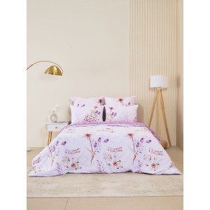 Постельное белье зима-лето поплин на резинке "Виталина"