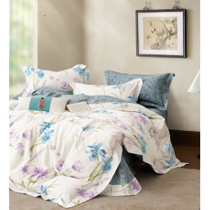 Постельное белье поплин "Полевые цветы"