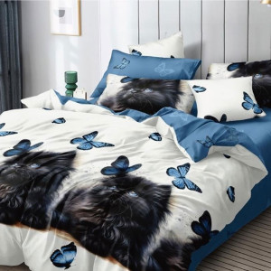 Постельное белье бязь люкс "Мурзик"