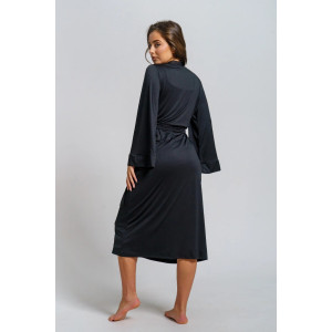 Пеньюар женский "Вероника" масло (р-ры: 46-60) черный