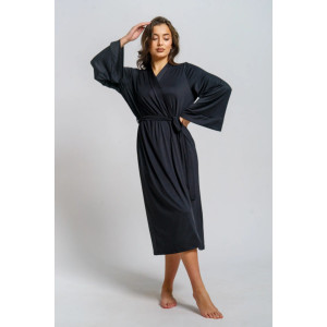 Пеньюар женский "Вероника" масло (р-ры: 46-60) черный