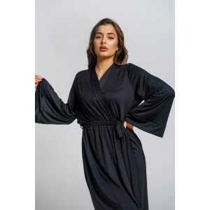 Пеньюар женский "Вероника" масло (р-ры: 46-60) черный