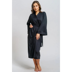 Пеньюар женский "Вероника" масло (р-ры: 46-60) черный