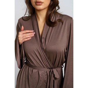 Пеньюар женский "Вероника" масло (р-ры: 46-60) кофе