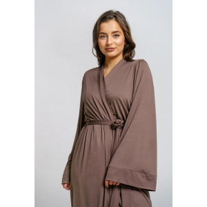 Пеньюар женский "Вероника" масло (р-ры: 46-60) кофе