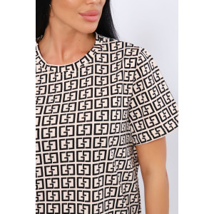 Пижама женская ПЖ-004 кулирка (р-ры: 46-60) египет