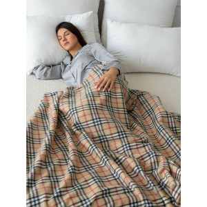 Плед флисовый "Барбери"