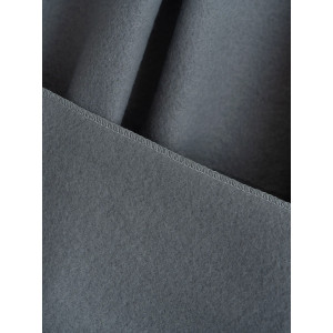 Плед флисовый "Серый"