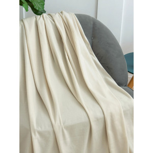 Плед флисовый "Песочный"