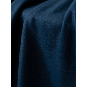 Плед флисовый "Темный деним"