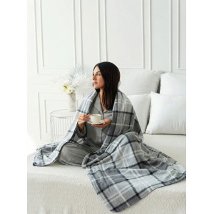 Плед флисовый "Лондон"