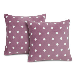 Наволочка декоративная велсофт "Милая горошина"