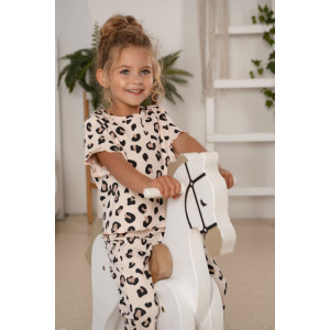 Пижама детская "Маркиза" интерлок (р-ры: 28-38)