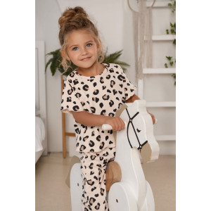 Пижама детская "Маркиза" интерлок (р-ры: 28-38)