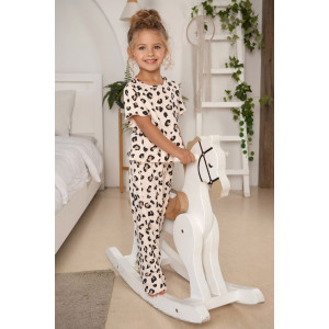 Пижама детская "Маркиза" интерлок (р-ры: 28-38)