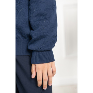 Жакет школьный "Hearts" трикотаж (р-ры: 32-38)