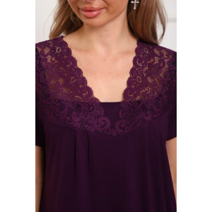 Пижама женская П183вз вискоза (р-ры: 50-58) бордо