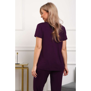 Пижама женская П183вз вискоза (р-ры: 50-58) бордо