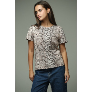 Футболка женская №15 кулирка (р-ры: 38-56) кобра