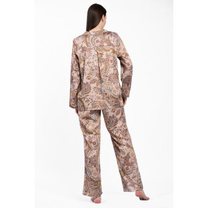 Пижама женская "Neil Barret" тенсель (р-ры: 44-56) Пижама женская "Neil Barret" тенсель (р-ры: 44-56)