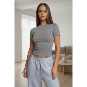 Футболка женская "Египет С" вискоза (р-ры: 38-44) серый