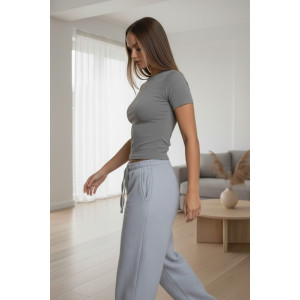 Футболка женская "Египет С" вискоза (р-ры: 38-44) серый