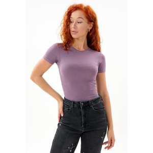 Футболка женская "Египет Ф" вискоза (р-ры: 38-44) баклажан