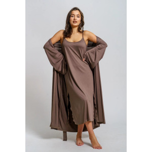 Сорочка женская "Ника" масло (р-ры: 46-56) кофе