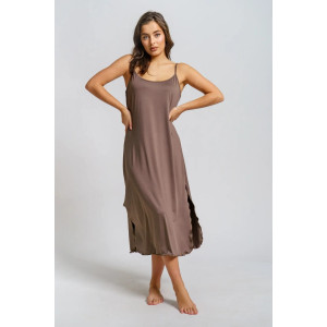 Сорочка женская "Ника" масло (р-ры: 46-56) кофе