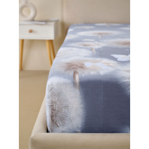 Простыня классическая бязь "Одуванчики"