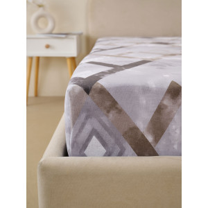 Простыня классическая бязь "Геометрия"