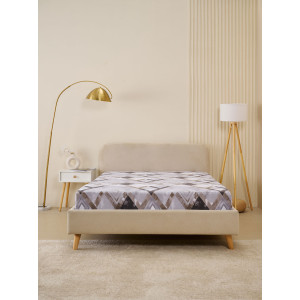 Простыня классическая бязь "Геометрия"