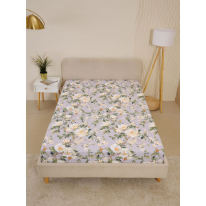 Простыня классическая бязь "Шиповник"