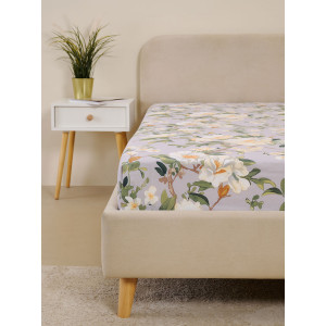 Простыня классическая бязь "Шиповник"