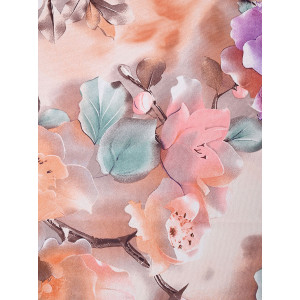 Простыня классическая бязь "Фиалки"