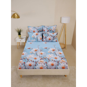 Простыня классическая бязь "Ромашки"