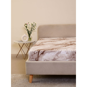 Простыня классическая бязь "Мрамор"