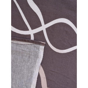 Простыня классическая бязь "Изгибы"