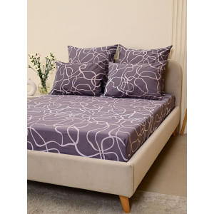 Простыня классическая бязь "Изгибы"