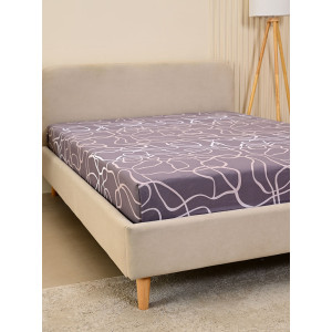 Простыня классическая бязь "Изгибы"